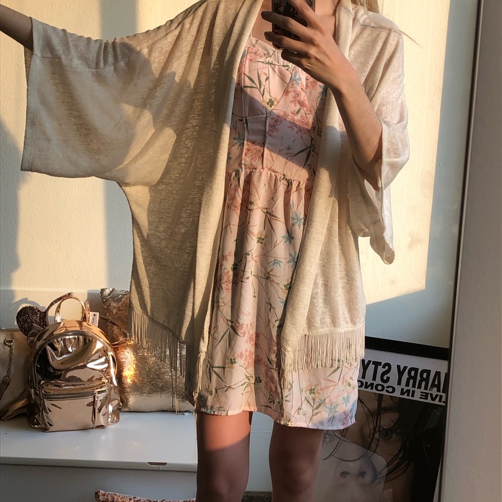 French Laundry fringed shawl